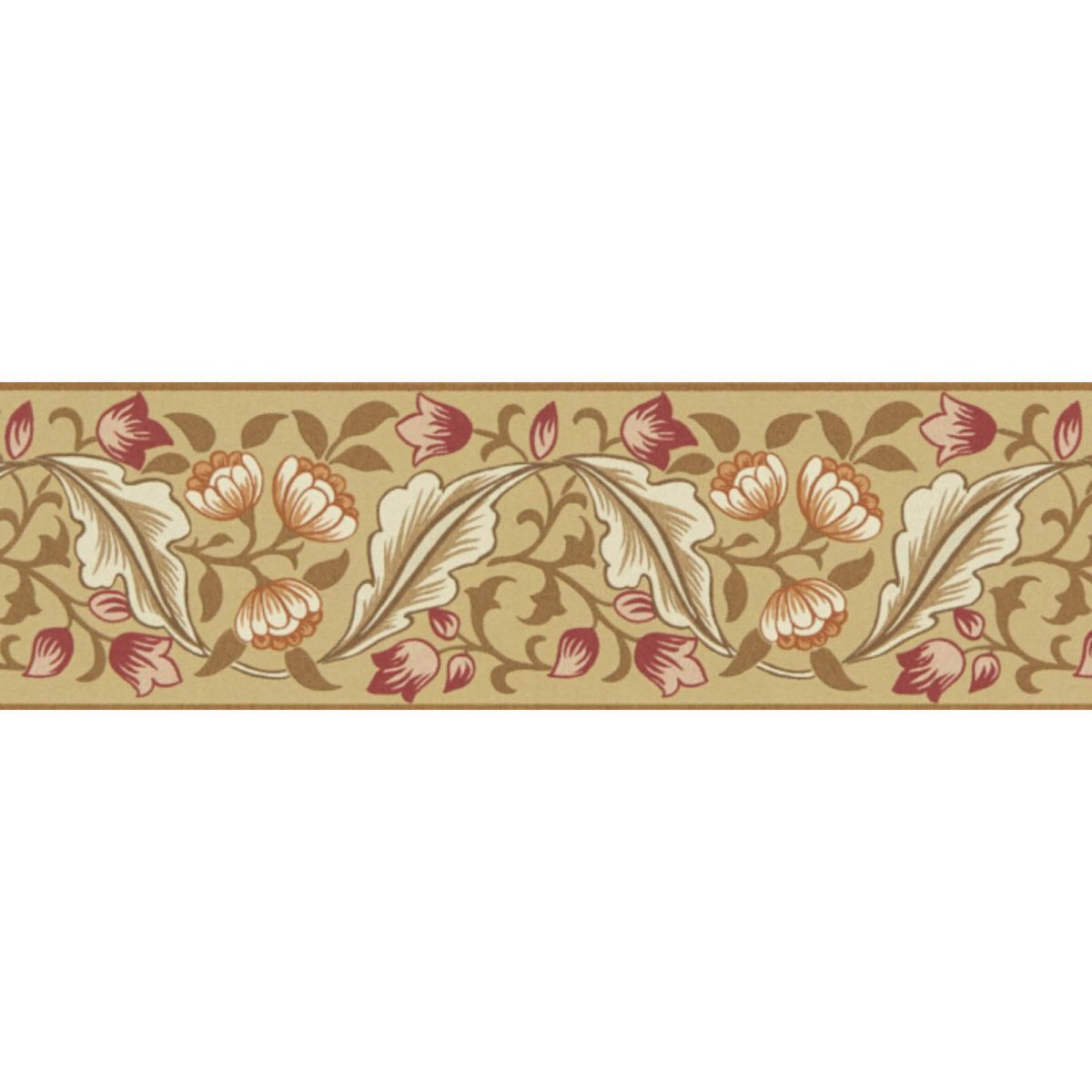 Morris & Co. Bluebell & Peony Border Behang 217608 - LAB COLOUR THE WORLD
