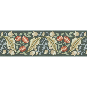 Morris & Co. Bluebell & Peony Border Behang 217609 - LAB COLOUR THE WORLD