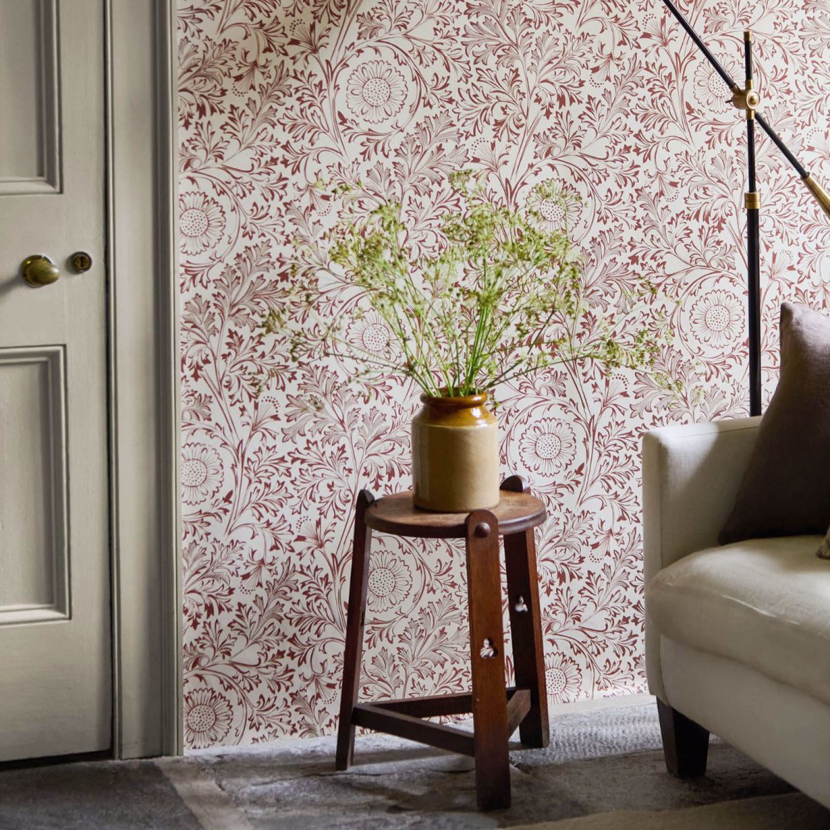 Morris & Co. Chamomile Behang 217587 - LAB COLOUR THE WORLD