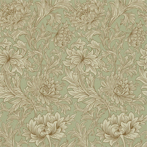 Morris & Co. Chrysanthemum Toile Behang DMOWCH104 - LAB COLOUR THE WORLD