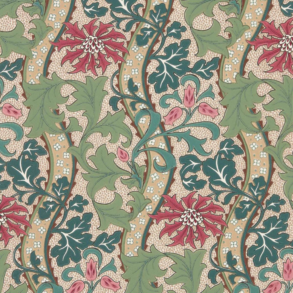 Morris & Co. Cornflower Behang 217580 - LAB COLOUR THE WORLD