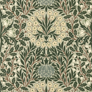 Morris & Co. Daisy & Oak Behang 217585 - LAB COLOUR THE WORLD