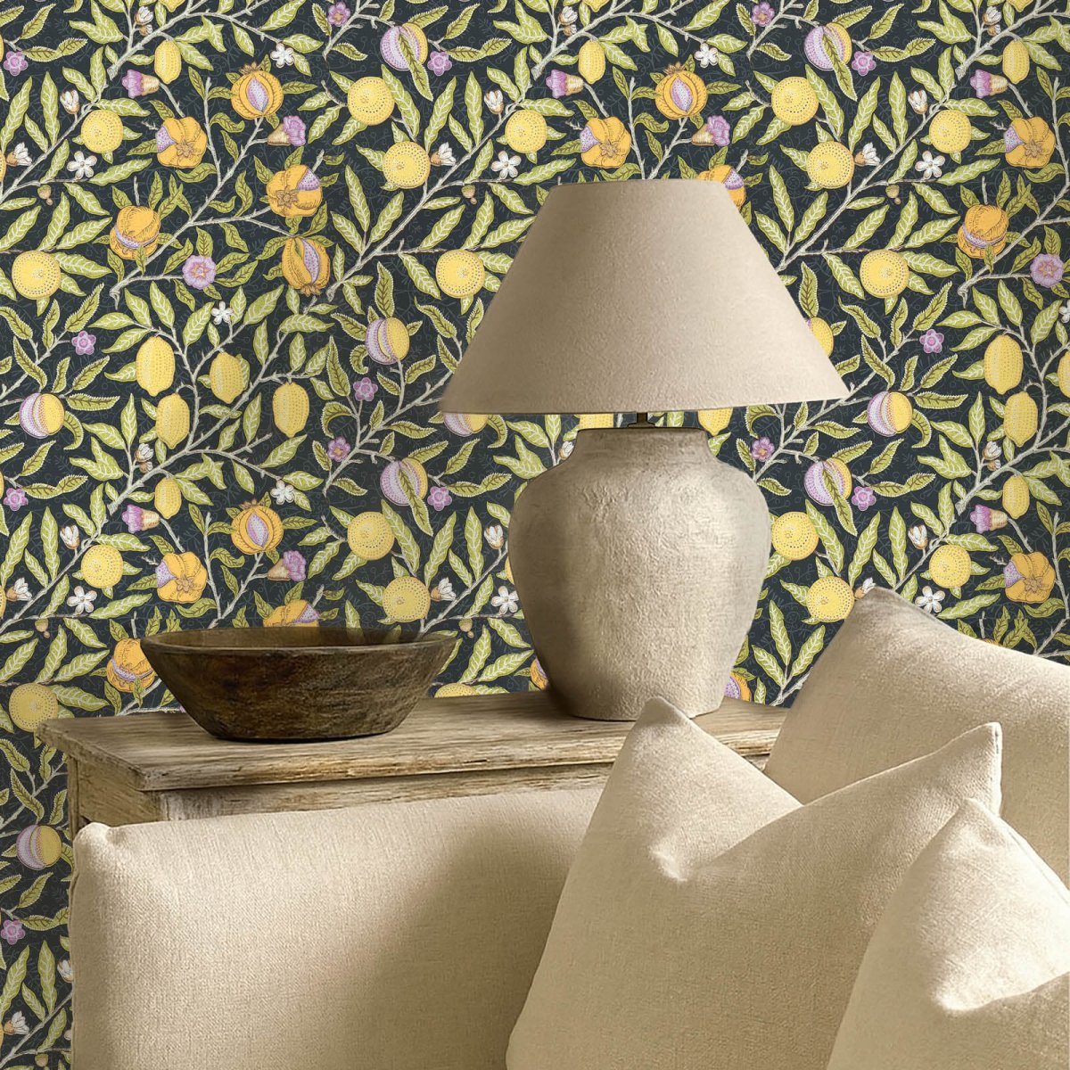 Morris & Co. Fruit Behang 510019 - LAB COLOUR THE WORLD