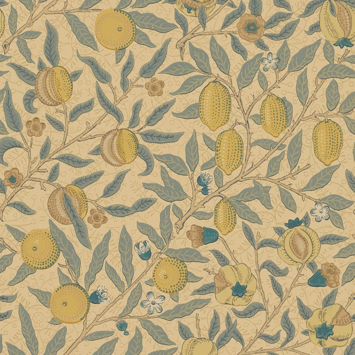 Morris & Co. Fruit Behang DGW1FU103 - LAB COLOUR THE WORLD