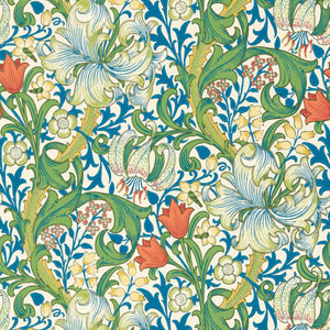 Morris & Co. Golden Lily Behang 217330 - LAB COLOUR THE WORLD