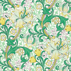 Morris & Co. Golden Lily Behang 510014 - LAB COLOUR THE WORLD