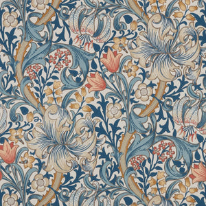 Morris & Co. Golden Lily Behang MOW0168-01 - LAB COLOUR THE WORLD