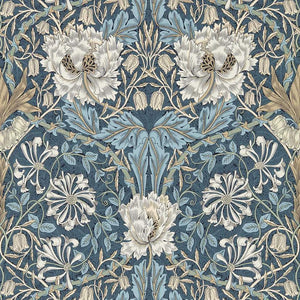 Morris & Co. Honeysuckle & Tulip Behang 217371 - LAB COLOUR THE WORLD
