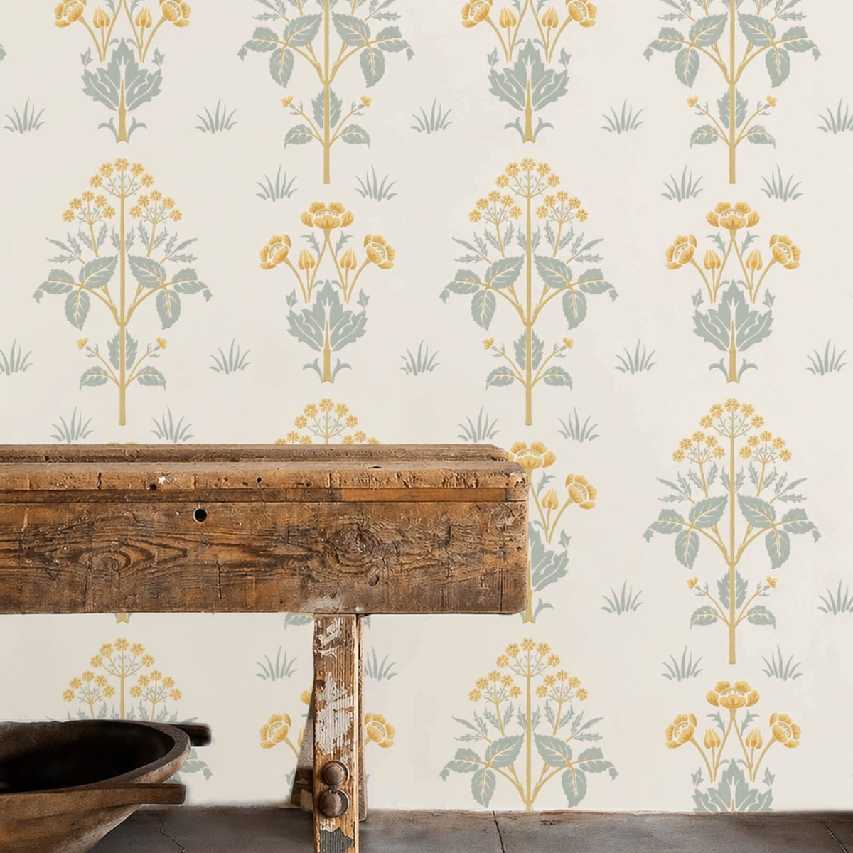 Morris & Co. Meadow Sweet Behang 210349 - LAB COLOUR THE WORLD