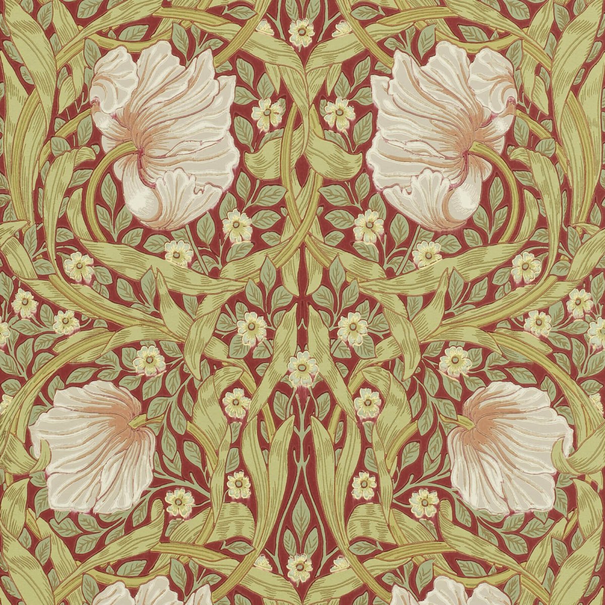 Morris & Co. Pimpernel Behang 210386 - LAB COLOUR THE WORLD