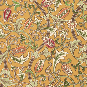 Morris & Co. Scrolling Tulip Behang 217564 - LAB COLOUR THE WORLD