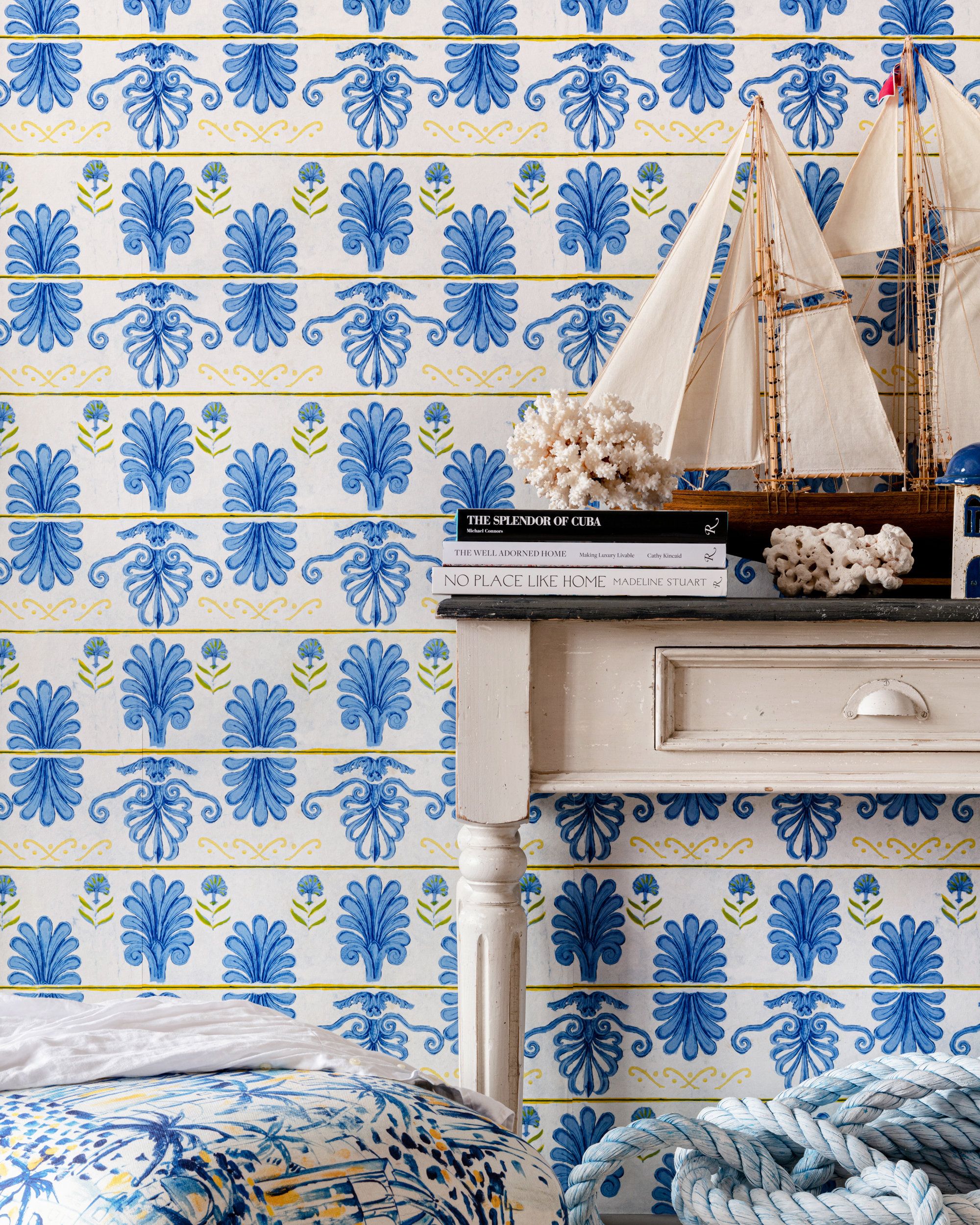 Mind The Gap Mykonos Villa Motif Azure Behang