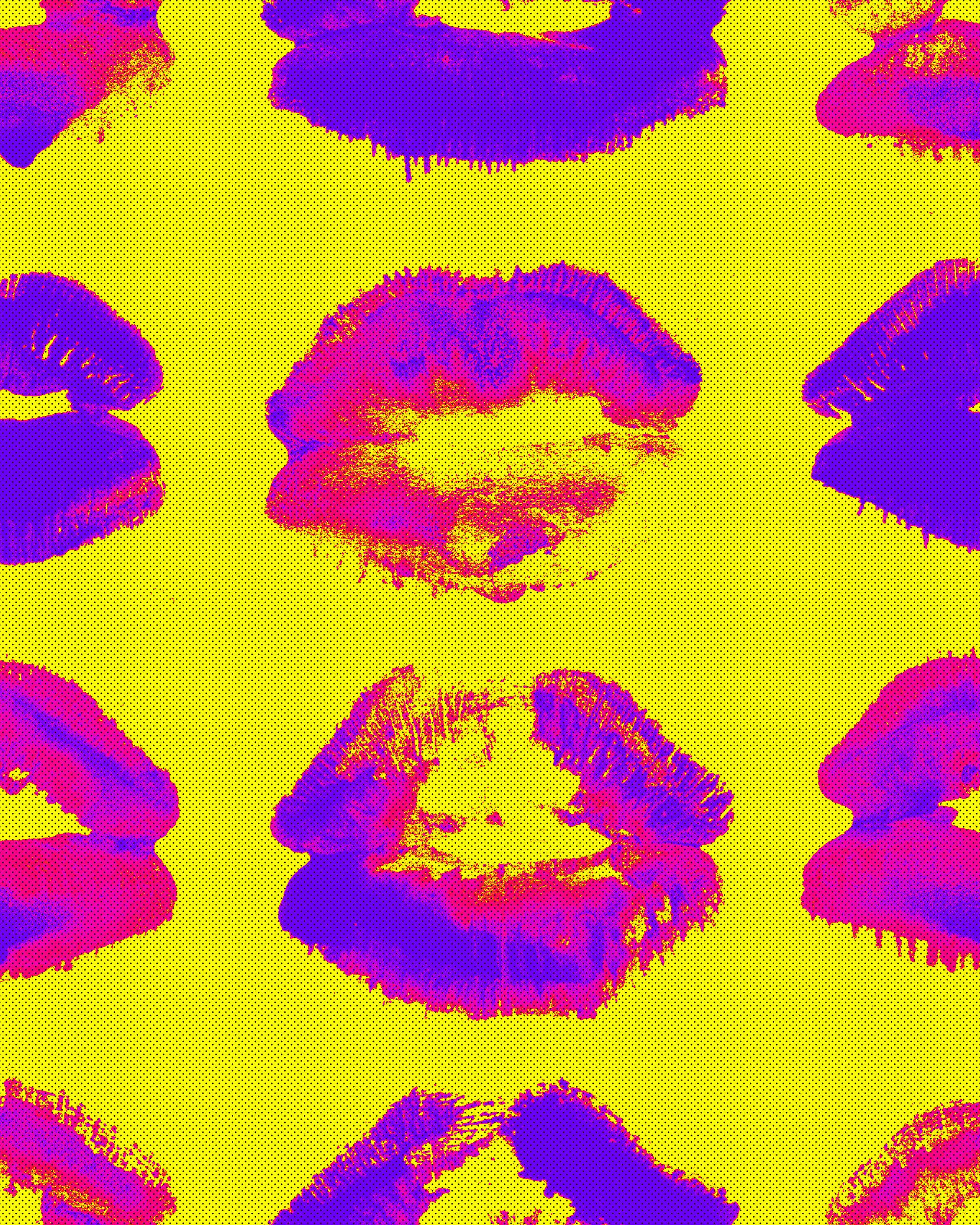 Mind The Gap Neon Kiss Behang
