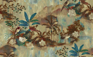 Coordonné Random Chinoiseries Nara Blue behang 7900160 behang afbeelding 1