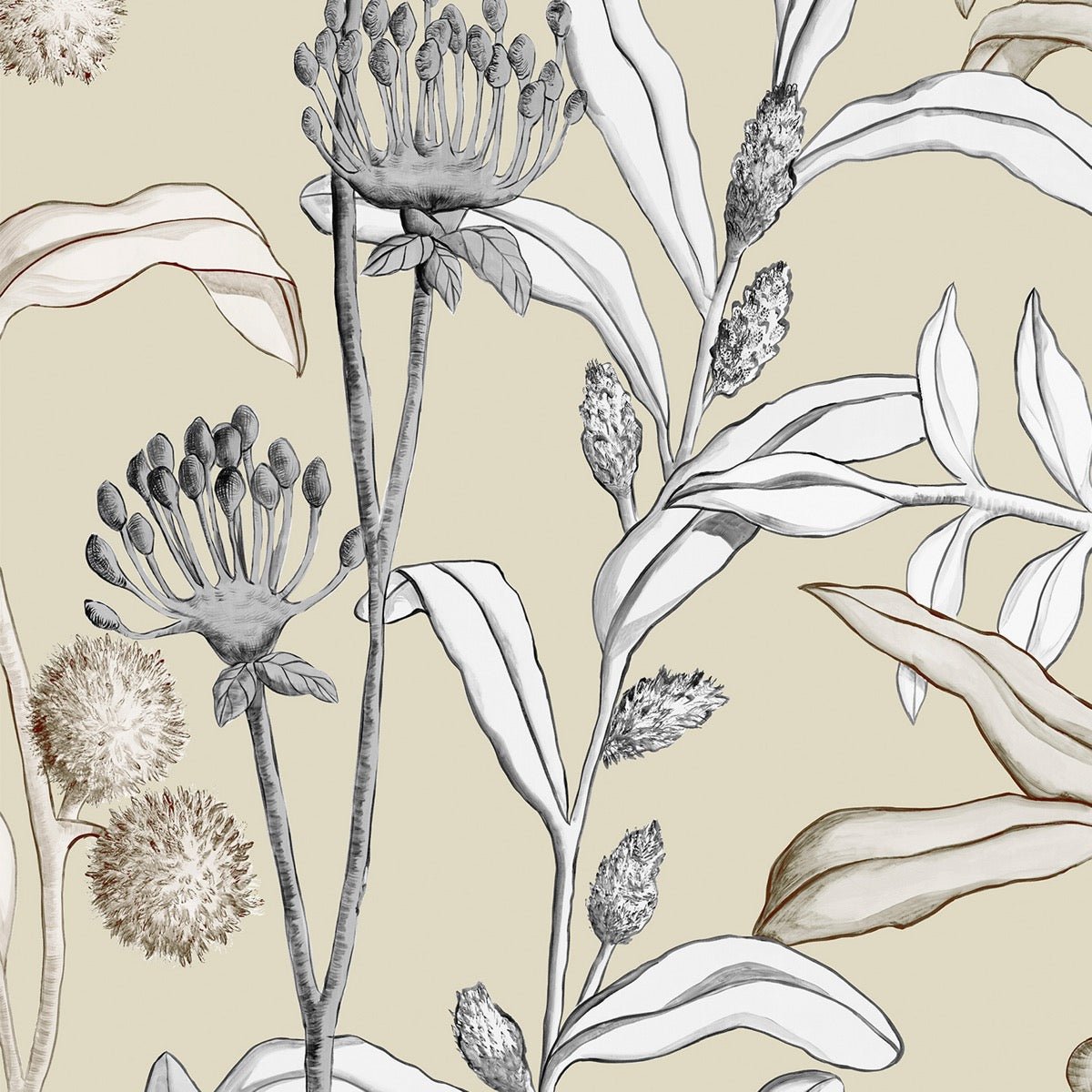Nobilis Petals And Berries Behang MHP90 - LAB COLOUR THE WORLD