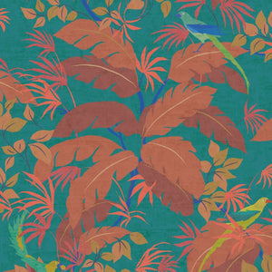 Nobilis Sur Un Arbre Perché Behang COS200 - LAB COLOUR THE WORLD