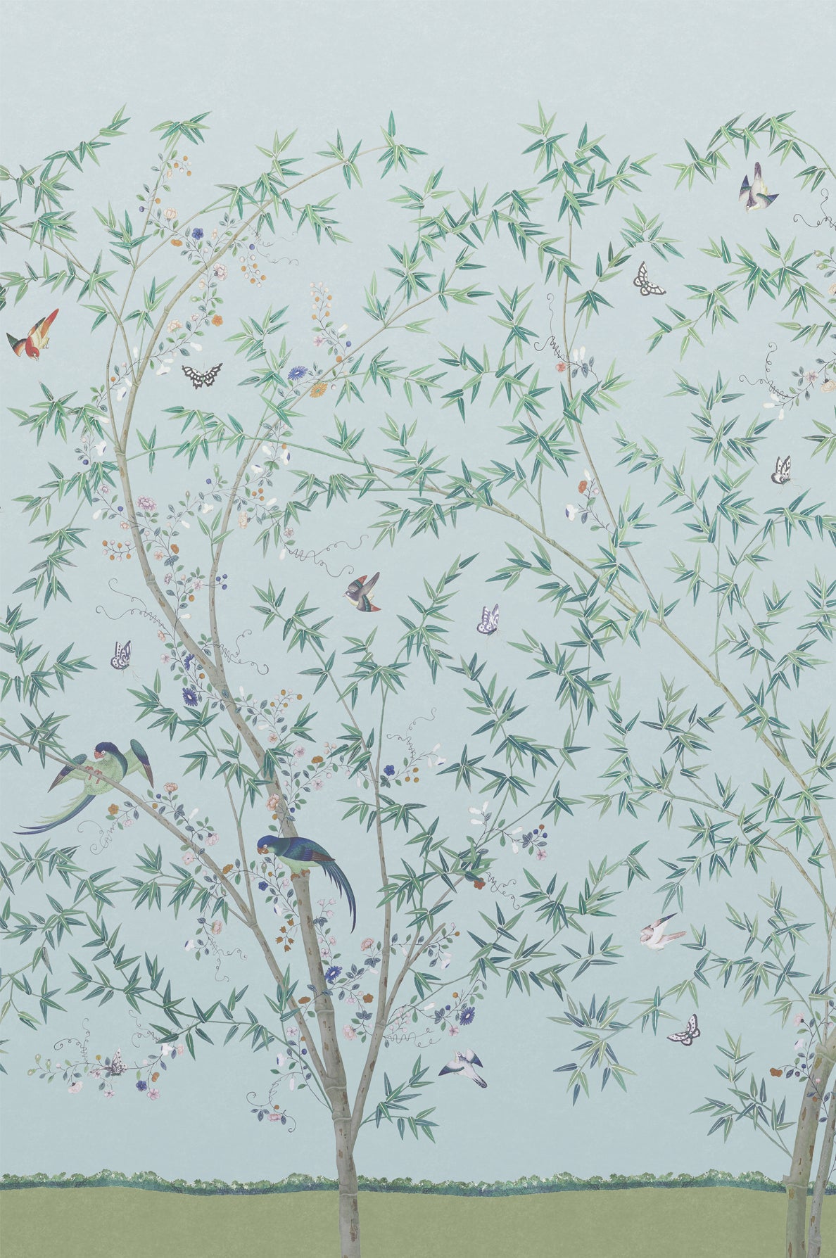 Little Greene Belton Scenic Behang 0245BSPAVI2 - LAB COLOUR THE WORLD