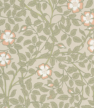 Little Greene Briar Rose Behang 0263BRGMIST - LAB COLOUR THE WORLD