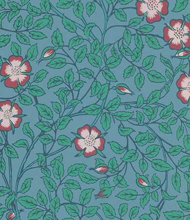 Little Greene Briar Rose Behang 0263BRMARIN - LAB COLOUR THE WORLD