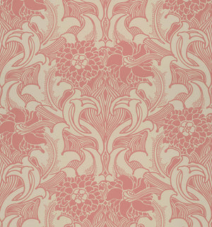 Little Greene Dahlia Scroll Behang 0263DACARMI - LAB COLOUR THE WORLD