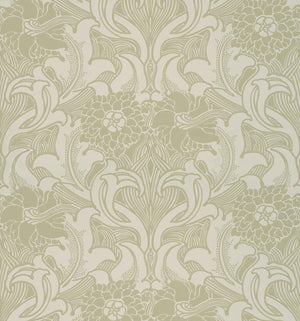 Little Greene Dahlia Scroll Behang 0263DAMIRRO - LAB COLOUR THE WORLD