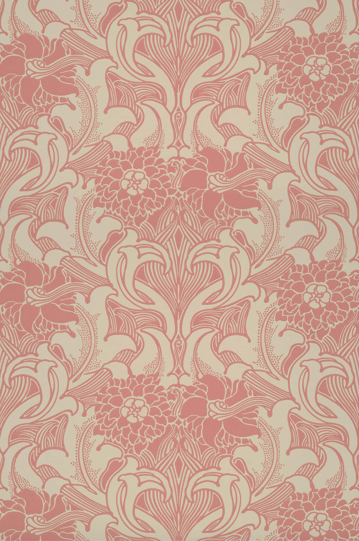 Little Greene Dahlia Scroll Behang 0263DACARMI - LAB COLOUR THE WORLD