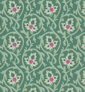 Little Greene Hoja Behang 0263HOPLEAT - LAB COLOUR THE WORLD