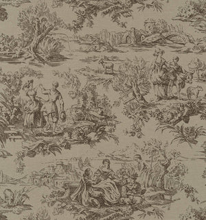 Little Greene Lovers' Toile Behang 0263LOATTIC - LAB COLOUR THE WORLD