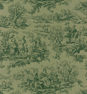 Little Greene Lovers' Toile Behang 0263LODARKB - LAB COLOUR THE WORLD