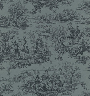 Little Greene Lovers' Toile Behang 0263LOHICKS - LAB COLOUR THE WORLD