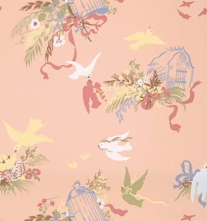 Little Greene Volieres Behang 0263VOCONFE - LAB COLOUR THE WORLD
