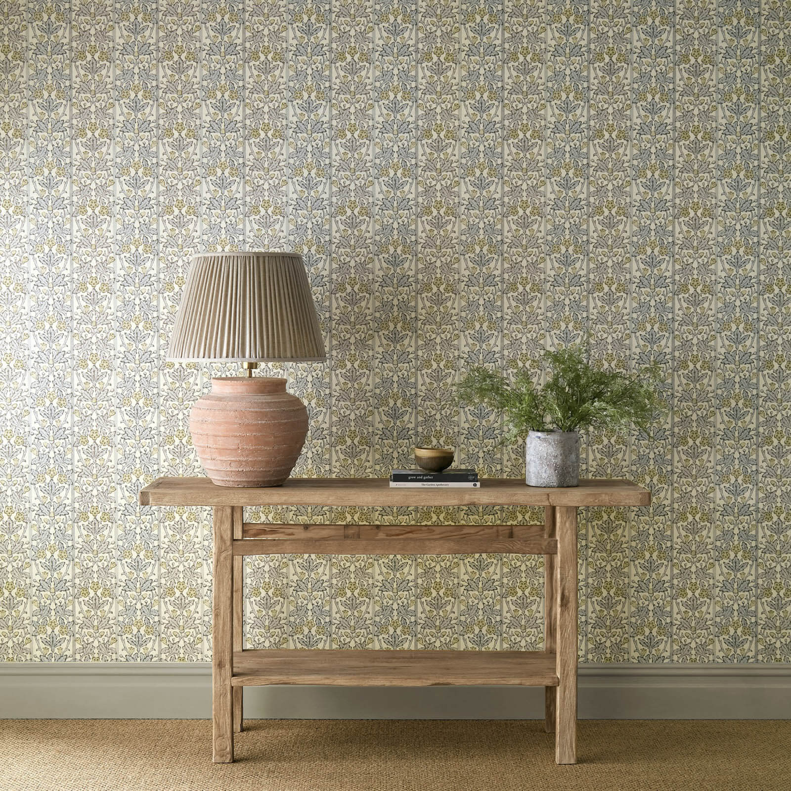 Morris & Co. Oak & Blossom Behang 217591 - LAB COLOUR THE WORLD