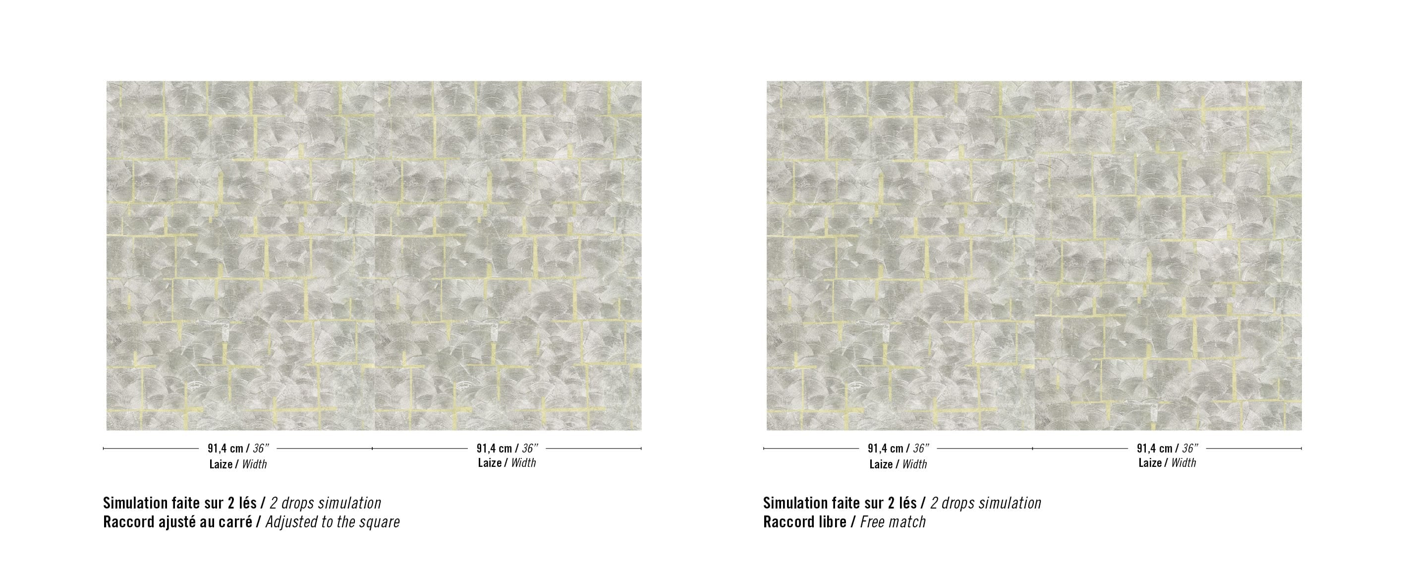 ÉLITIS Écume Mille et une nuits Behang RM 1121 90