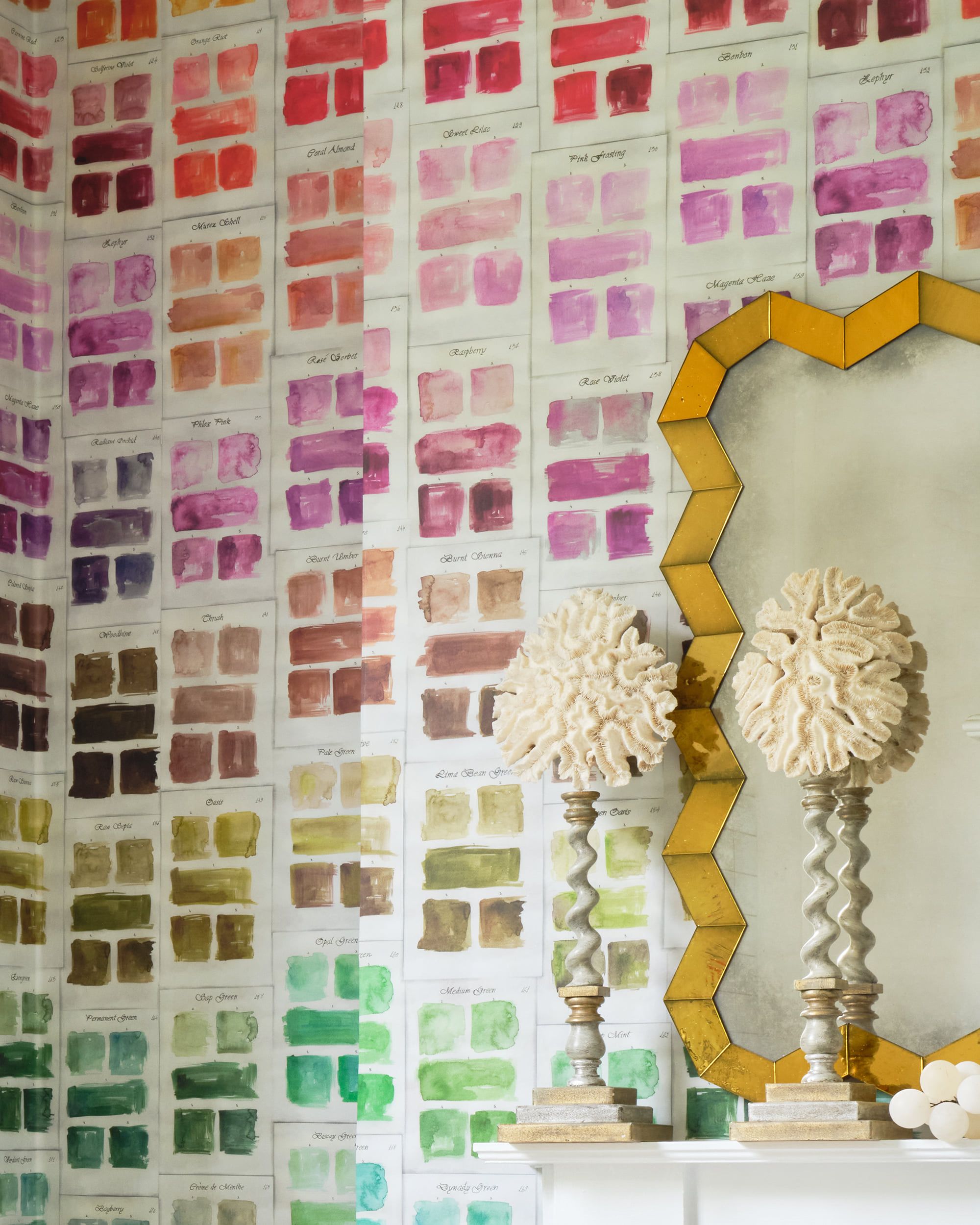 Mind The Gap Palette Behang