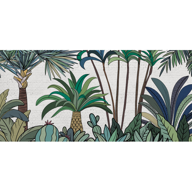 Les Dominotiers Palm Street Behang DOM 614