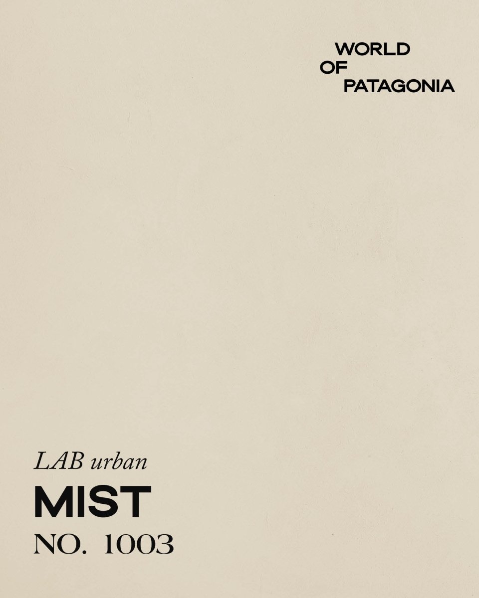 PATAGONIA MIST NO. 1003 - LAB COLOUR THE WORLD