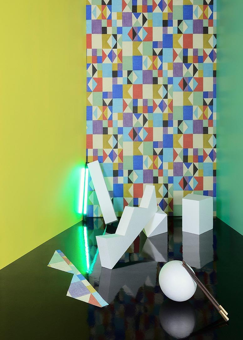Pierre Frey Arlequinade Behang FP881001 - LAB COLOUR THE WORLD