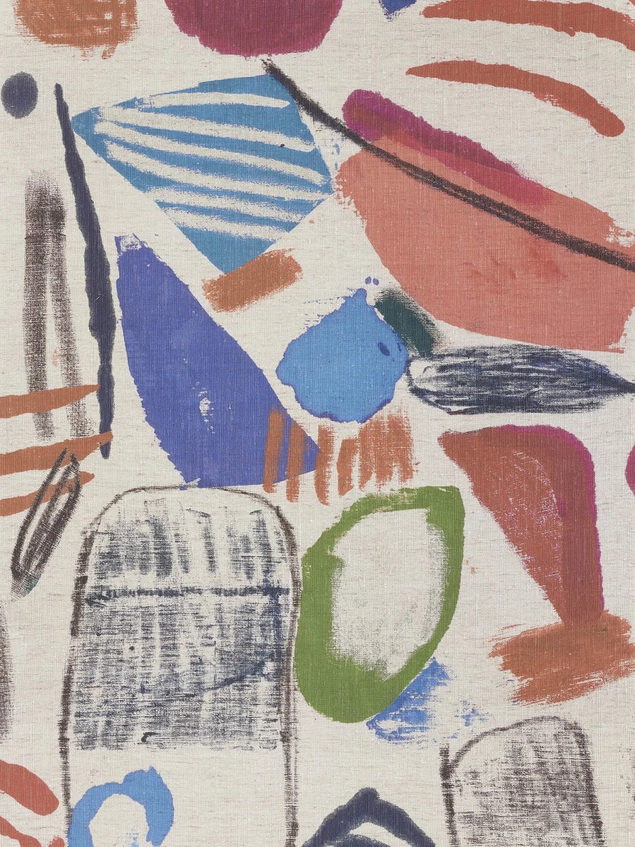 Pierre Frey La toile du peintre Behang FP784001 - LAB COLOUR THE WORLD