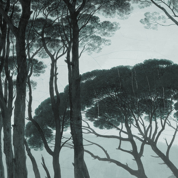 Les Dominotiers Pine Trees Behang DOM 1510