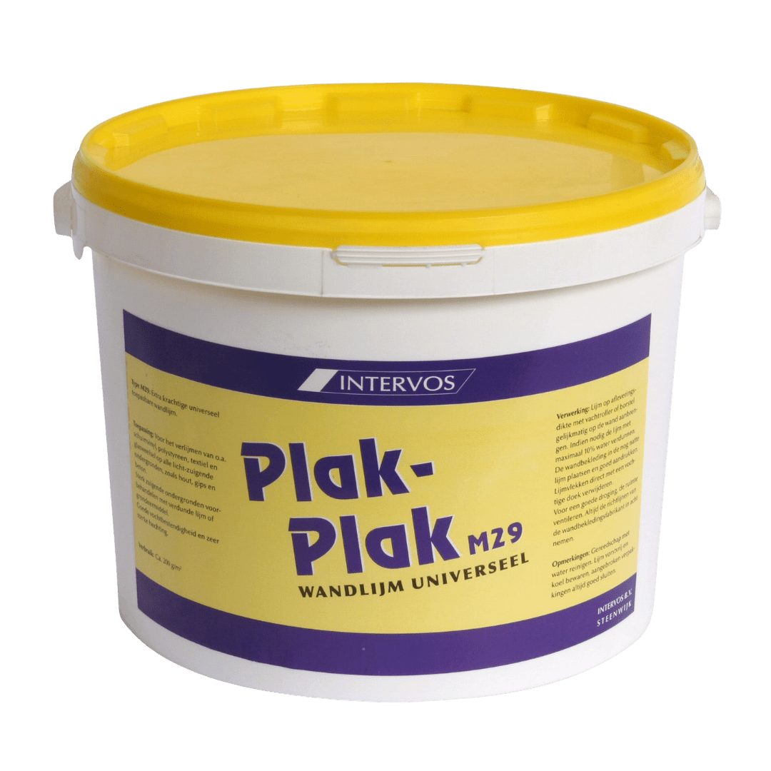 Plak - Plak Behanglijm M29 voor vochtige ruimtes 5 kilo - LAB COLOUR THE WORLD
