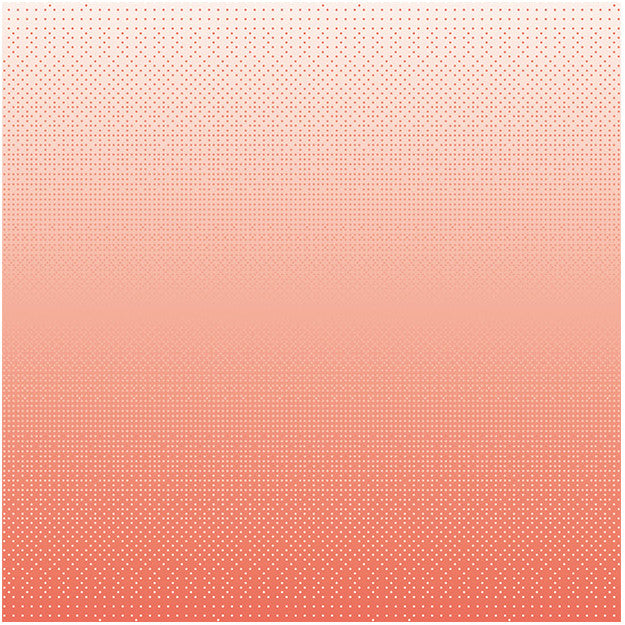 Les Dominotiers Polka Coral Behang DOM 6-1