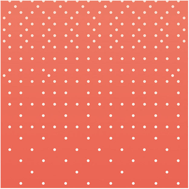 Les Dominotiers Polka Coral Behang DOM 6-1