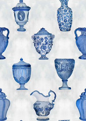 Coordonné Maximalism Porcelaine behang 9300020 behang afbeelding 1