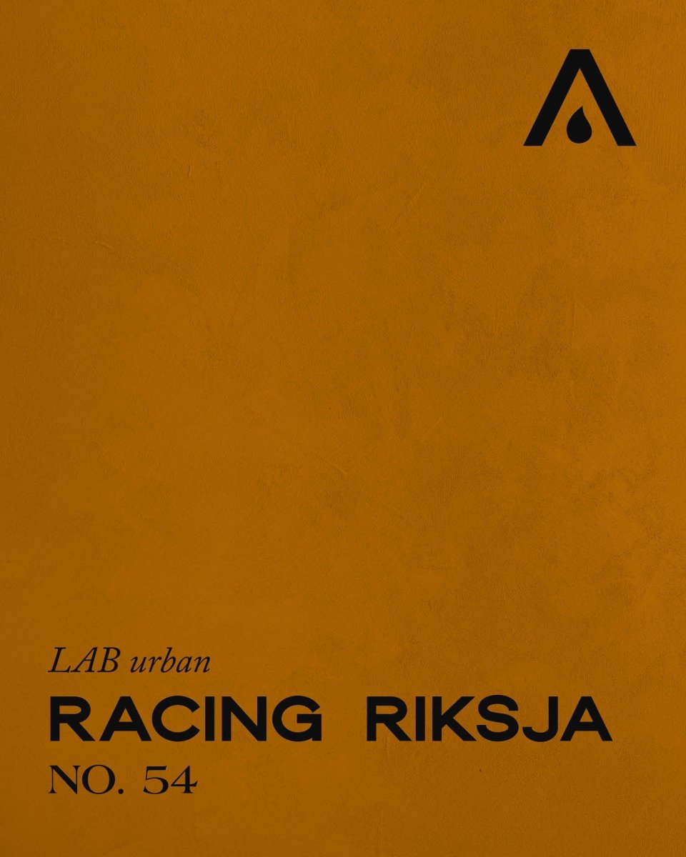 RACING RIKSJA NO. 54 - LAB COLOUR THE WORLD