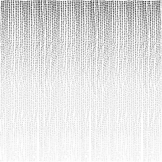 Les Dominotiers Rain Drops Black And White Behang DOM 7-5