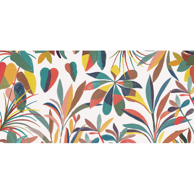 Les Dominotiers Rainbow Leaves Behang DOM 613