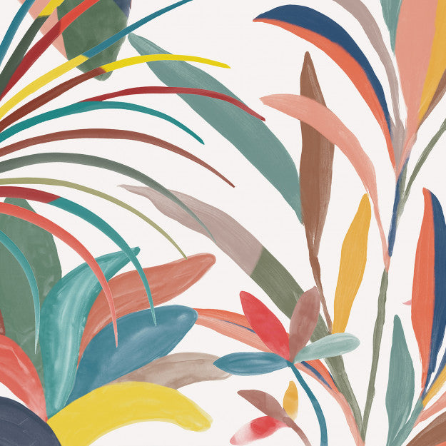 Les Dominotiers Rainbow Leaves Behang DOM 613