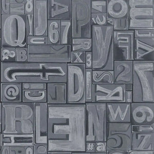 Ralph Lauren Copeley Letterpress Behang PRL5007/04 - LAB COLOUR THE WORLD