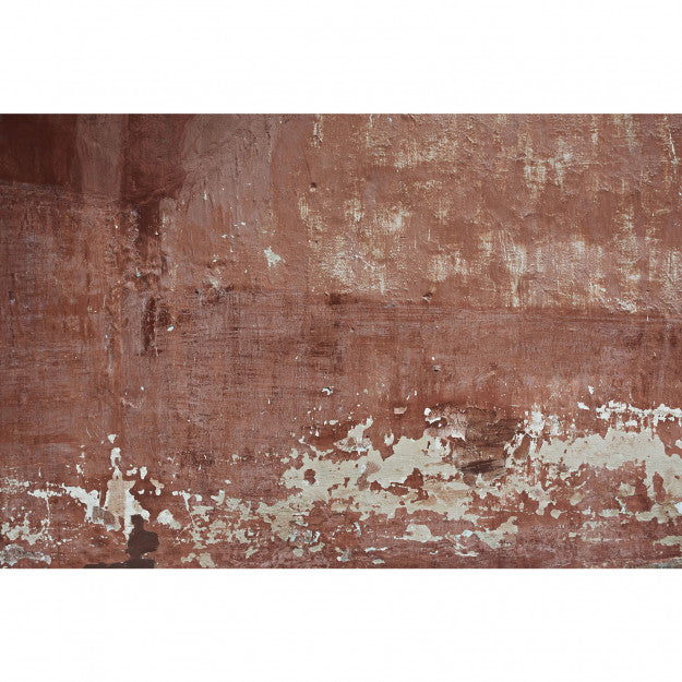Les Dominotiers Red Patina Wall Behang DOM 414