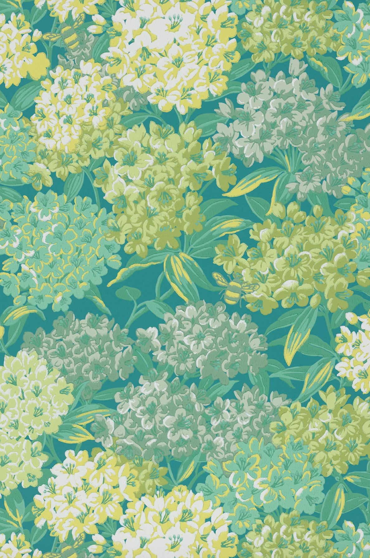Little Greene Rhododendron Walk Behang 0234RWCANTO - LAB COLOUR THE WORLD